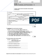 File Test 1 Grammar, Vocabulary, and Pronunciation B