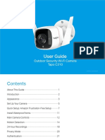 User Guide: Outdoor Security Wi-Fi Camera Tapo C310