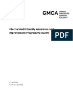 Internal Audit Quality Assurance and Improvement Programme (QAIP)