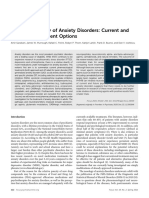 Pharmacotherapy of Anxiety Disorders: Current and Emerging Treatment Options