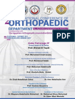 The Egyptian Orthopaedic Association (EOA) : in Collaboration With