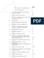 Rules of Finance & Budgeting Gilgit-Baltistan Under Self-Gov. Ordinance '09