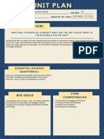 La - 200 - Persuasive Writing Unit Plan