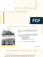 Jose Rizal Life, Works and Writings Summary