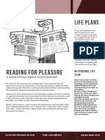 Reading For Pleasure - by Leonel Calderón S.