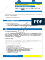 The Stages of Development and Developmental Tasks: Study Guide For Module No. 3