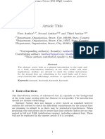 Springer Nature Latex Template