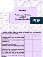 Activity 4 Pauline Anne R. Grana 12-ABM-A Mr. Jayson Santelices