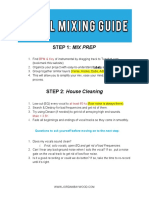 Vocal Mixing Cheatsheet