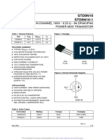 STD9N10 STD9N10-1: N-CHANNEL 100V - 0.23 - 9A Dpak/Ipak Power Mos Transistor