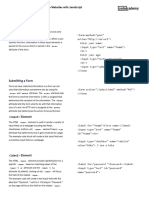 Building Interactive Websites With JavaScript - HTML Forms Cheatsheet - Codecademy