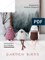 Garden Bird Amigurumi Pattern