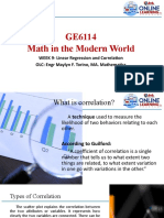 Week 9-Regression and Correlation - 1635067191