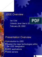 J2EE Overview: Ian Cole Orlando Java User's Group February 28, 2002