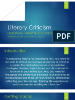 Literary Criticism Lesson 05 Graphic Organizers