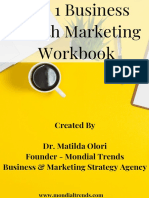No 1 Business Growth Marketing Workbook