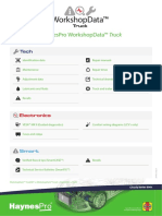 Content Sheet HaynesPro WorkshopData Truck 20190212