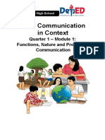 ORAL-COMMUNICATION11 - Q1 - Module 1 - 08082020