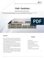s3410 Series Poe+ Switches Datasheet