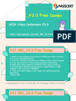 HCIA-Video Conference V3.0 H11-851 - V3.0 Dumps