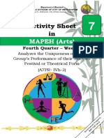 Grade 7 Q4 ARTS Week 6 PDF