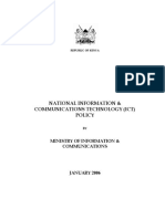 National ICT Policy 2006