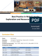 Best Practice in Nickel Laterite Exploration and Resource Evaluation