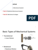 Modeling of Mechanical Systems