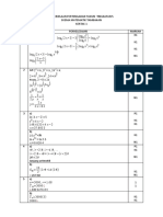 Skema Addmath Form 5 P1 Peperiksaan Pertengahan Tahun 2021