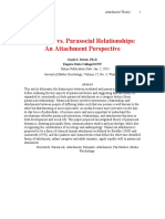 Mediated vs. Parasocial Relationships: An Attachment Perspective