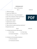 Power Quality - Model Exam