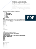 St. Catherine Junior School: Standard Social Studies Primary Five Lesson Notes Term One