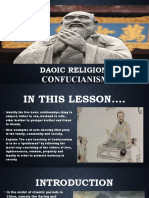 Daoic Religions:: Confucianism