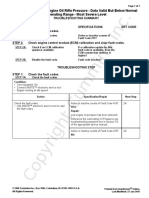 FAULT CODE 415 - Engine Oil Rifle Pressure - Data Valid But Below Normal Operating Range - Most Severe Level