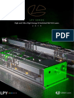 Lpy Series: High and Ultra-High Energy Q-Switched Nd:YAG Lasers