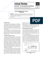 On Brick Construction: Technical Notes