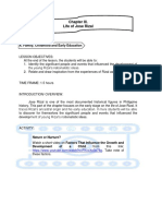 Chapter 3.1 Module (Life of Jose Rizal A. Family, Childhood and Early Education)