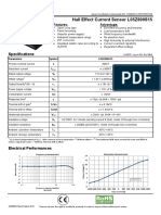 Hall Effect Current Sensor L05Z800S15: Specifications