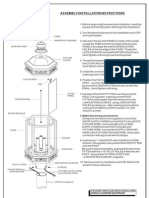 Assembly Installation Instructions: Finial Rainproof Washer