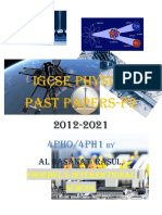 Igcse Physics p2 2012 2021