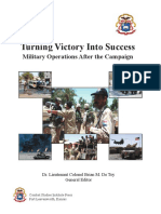 Turning Victory Into Success