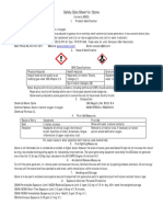 Safety Data Sheet For Ozone