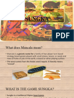 Sungka: Philippine Version of Mancala Game