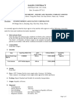 Sales Contract: The Buyer: Phu Nhuan Food Import - Export and Trading Company Limited