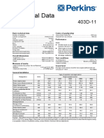 Basic Technical Data Centre of Gravity (Dry)