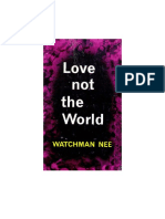 Watchman Nee Love Not The World - PDF (PDFDrive)