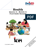 Health: Quarter 2 - Module 3: Food Guide Pyramid