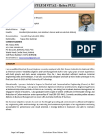 Curriculum Vitae - Ruben Puli: Personal Detail