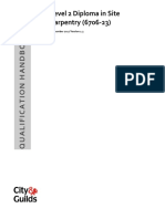 6706-23 l2 Diploma in Site Carpentry Qualification-Handbook v1-3 PDF