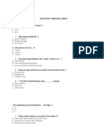 When Was Basketball Made? C: Quiz in Pem 7 Basketball Group